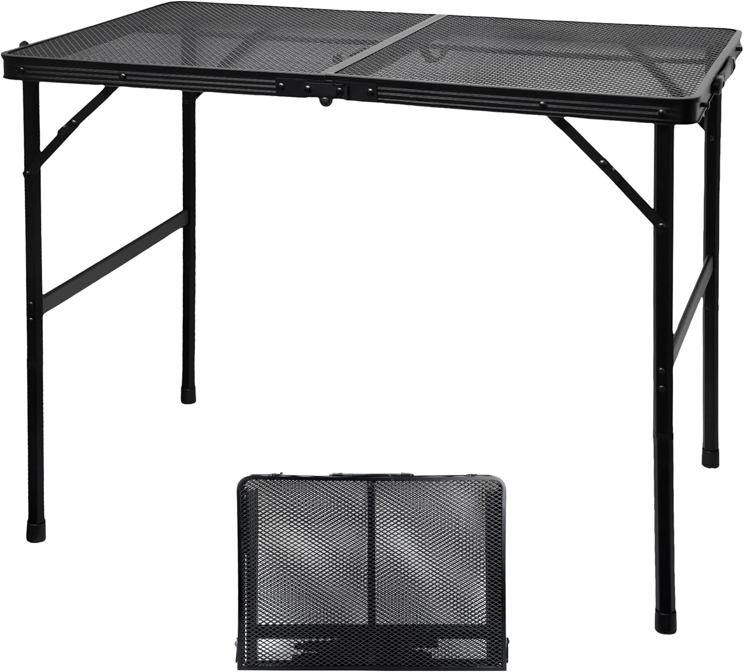 Camp Grill Portable Folding - Portable Folding Camping Table, 3ft Mesh