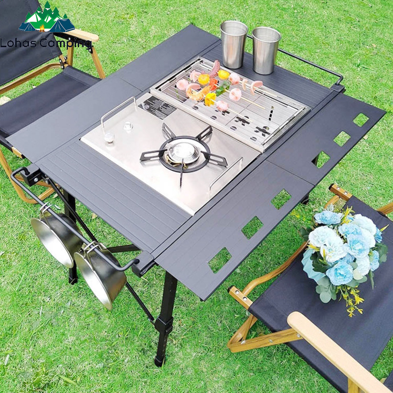 Camping Cooking Table - Lohascamping Lightweight Camping Folding IGT table
