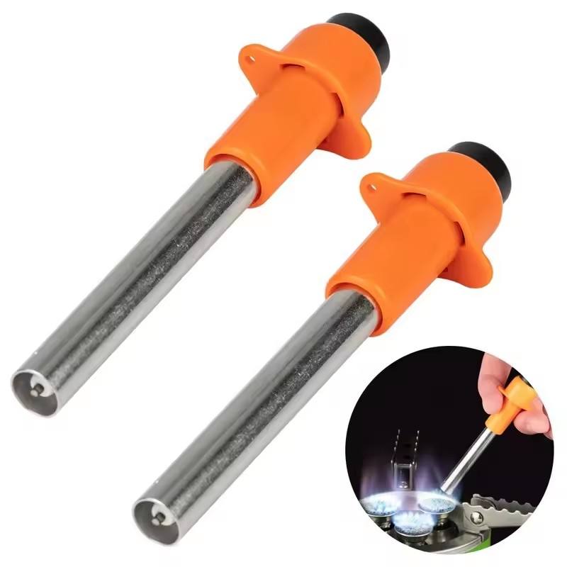 Camping Cooking Light - 1/2Pcs Outdoor Extended Flame Thrower Electronic