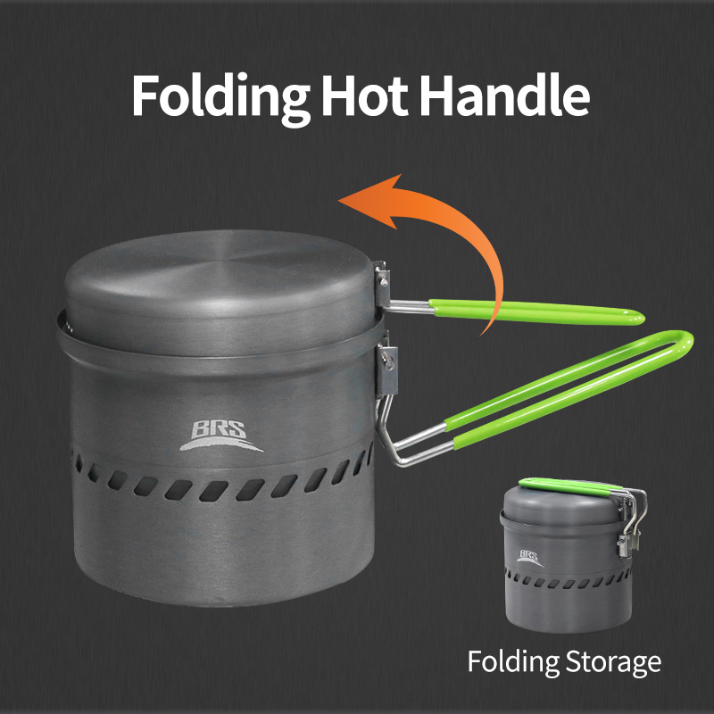 Camping Cooking Set - 2026 BRS-TS19 1L/1.7L/2.5L Outdoor Camping Stove