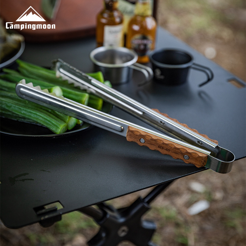 Camping Outdoor Cooking Set - Outdoor Camping Kitchenware Cookware Serving Tongs