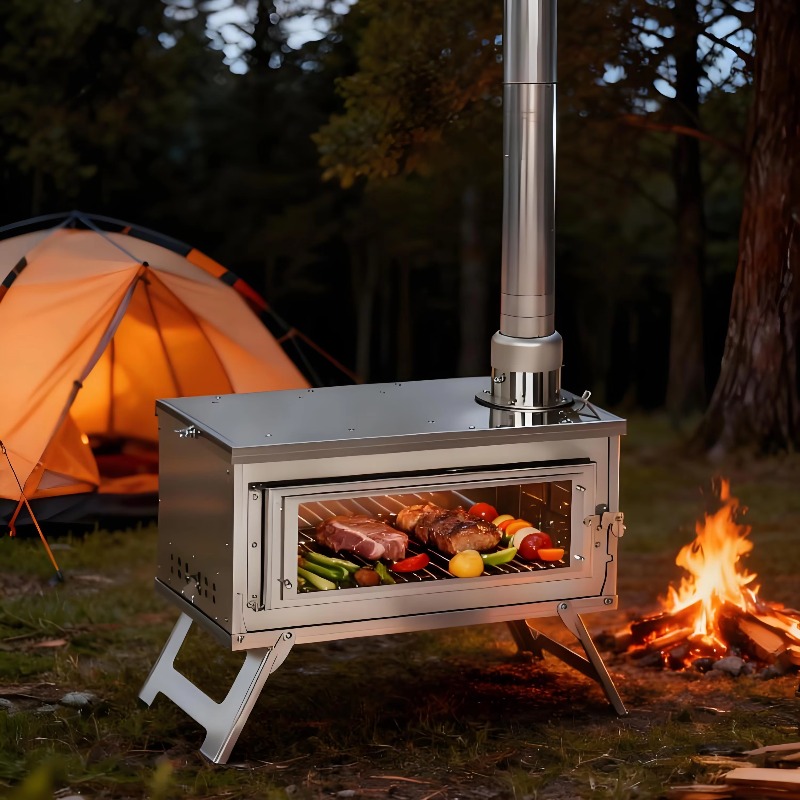 Camping Cooking Must Haves - Must-Have Stainless Steel BBQ Stove for