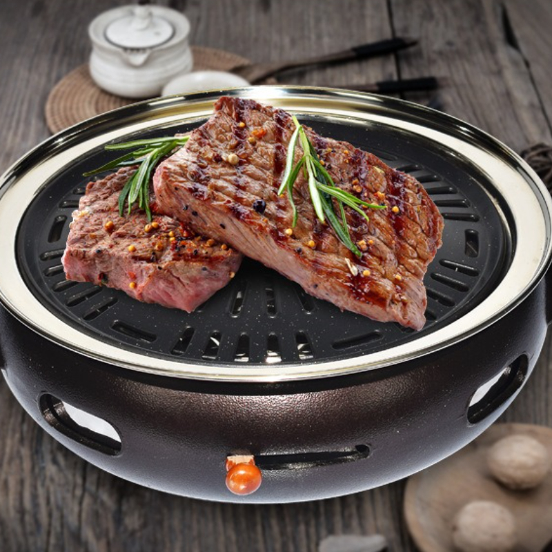 Camp Grill Portable Folding - ‌Portable Folding Charcoal Grill,Vented Cast Iron
