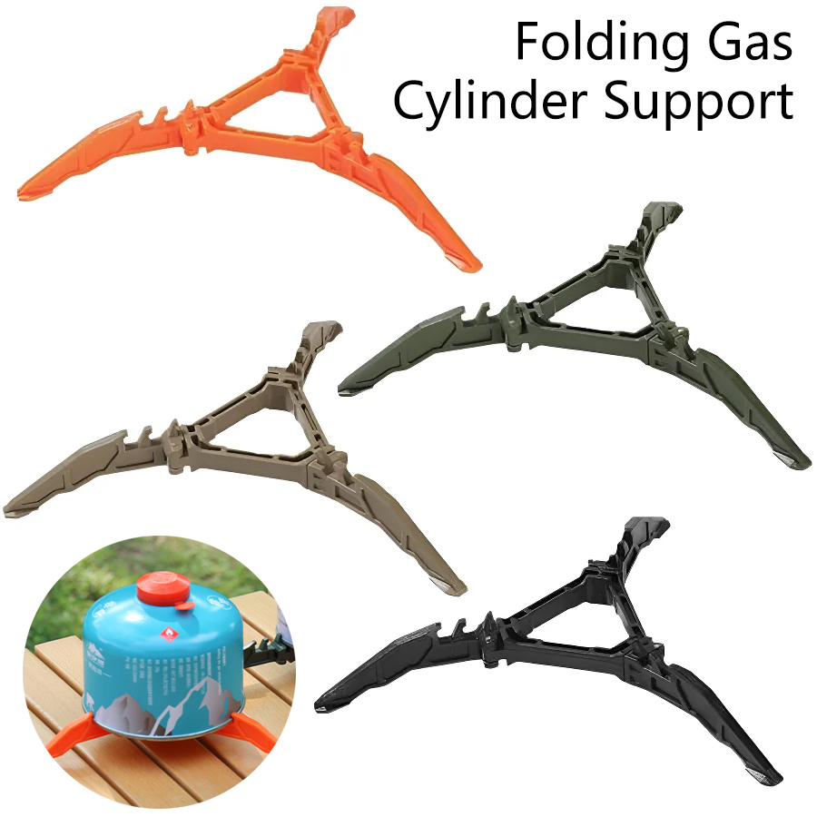 Camping Cooking Equipment Gas - Gas Canister Tripod Stand, Foldable Fuel
