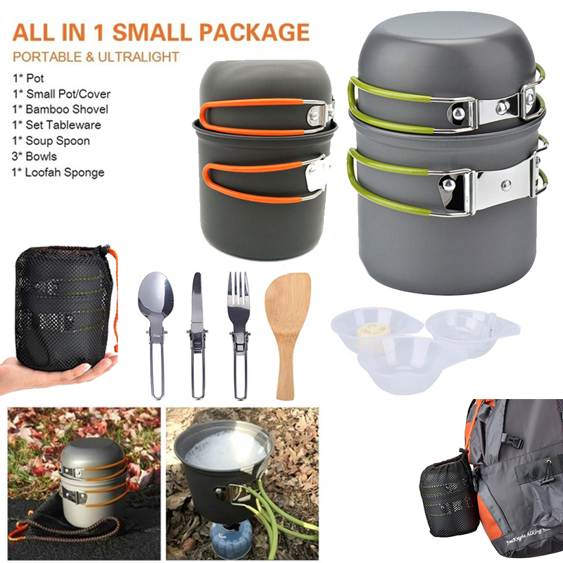 Camping Cooking Knife Set - New Camping Pot Portable Outdoor Set