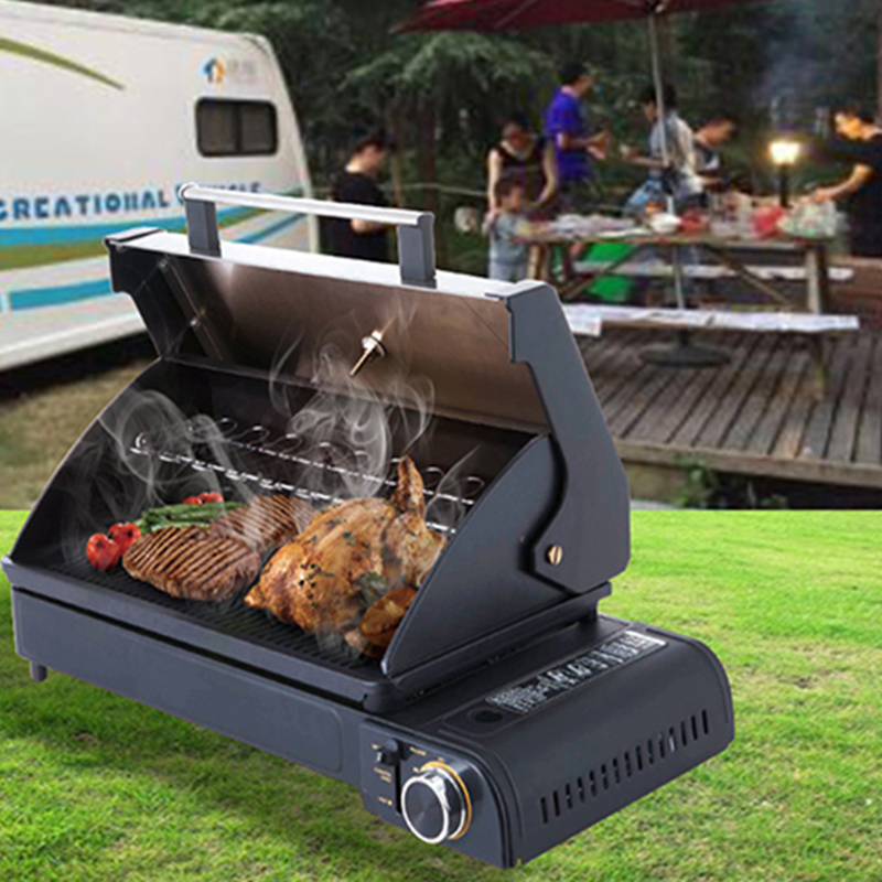 Camping Cooking Gas Stove Portable Tool - Camping Multi Gas Grill Portable BBQ