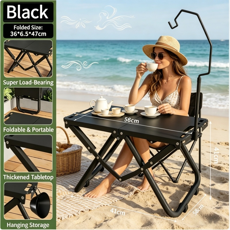 Camping Cooking Table - Home Household Portable Folding Camping Table
