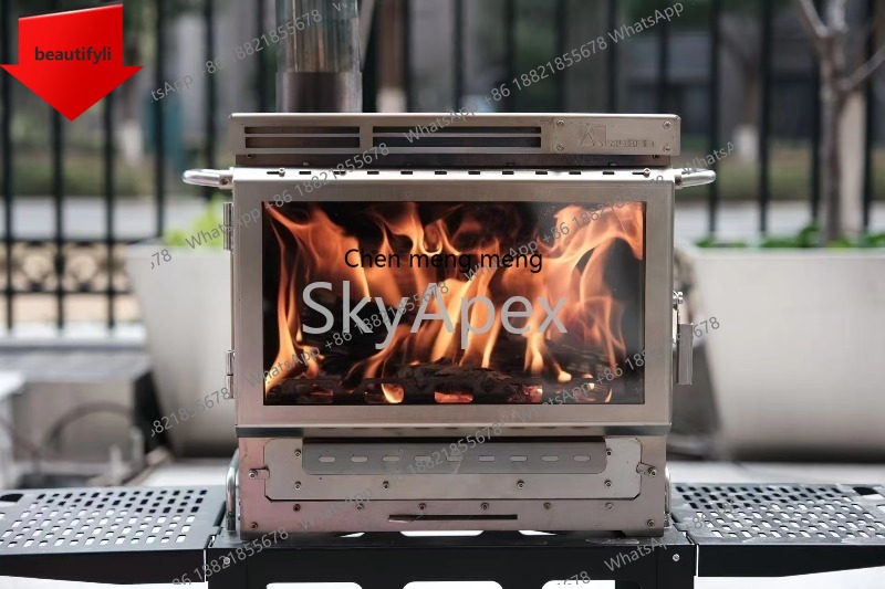 Camping Cooking Materials - a38 Durable Stainless Steel Outdoor Wood