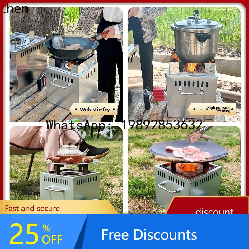 Camping Cooking Portable - AA Outdoor New Rural Household Firewood