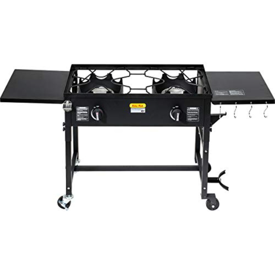 Camping Double Cooking Stove - Outdoor Camping Propane Double Burner Stove