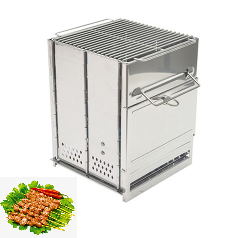 Camping Cooking Portable - Wood Stove Outdoor Camping Equipment Deconstructable