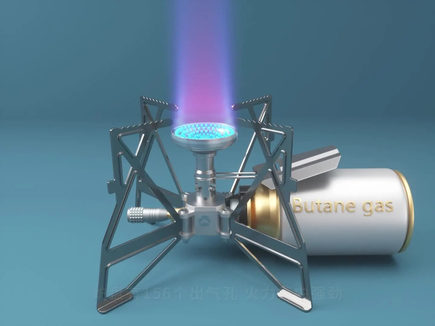 Camping Cooking Gas Stove Portable Tool - CAMPINGMOON XD-3-NE Butterfly Stove Outdoor Camping