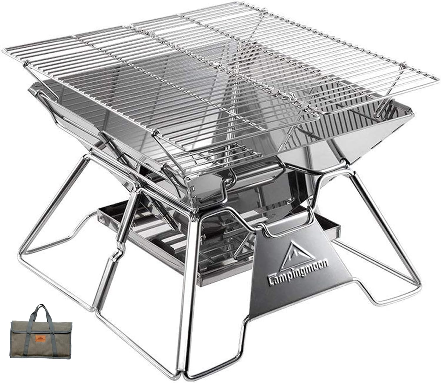 Camping Cooking Portable - Portable Campfire BBQ Grill 14 Inch