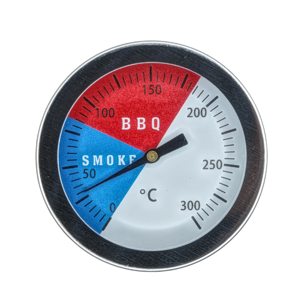 Meat Thermometer Camp - Stainless Steel BBQ Grill Thermometer Gauge