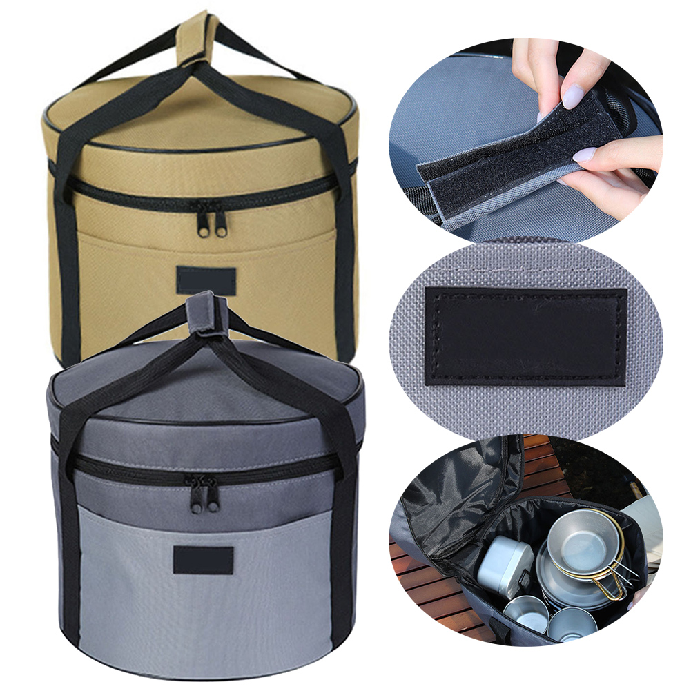 Camping Cooking Materials - Camping Cutlery Bag Outdoor Cooking Set