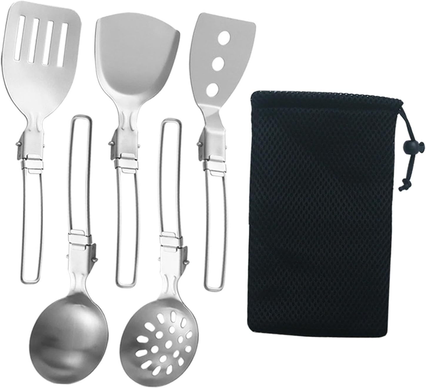 Camping Cooking Pack - Folding Spatula Spoon Shovel Food Turner