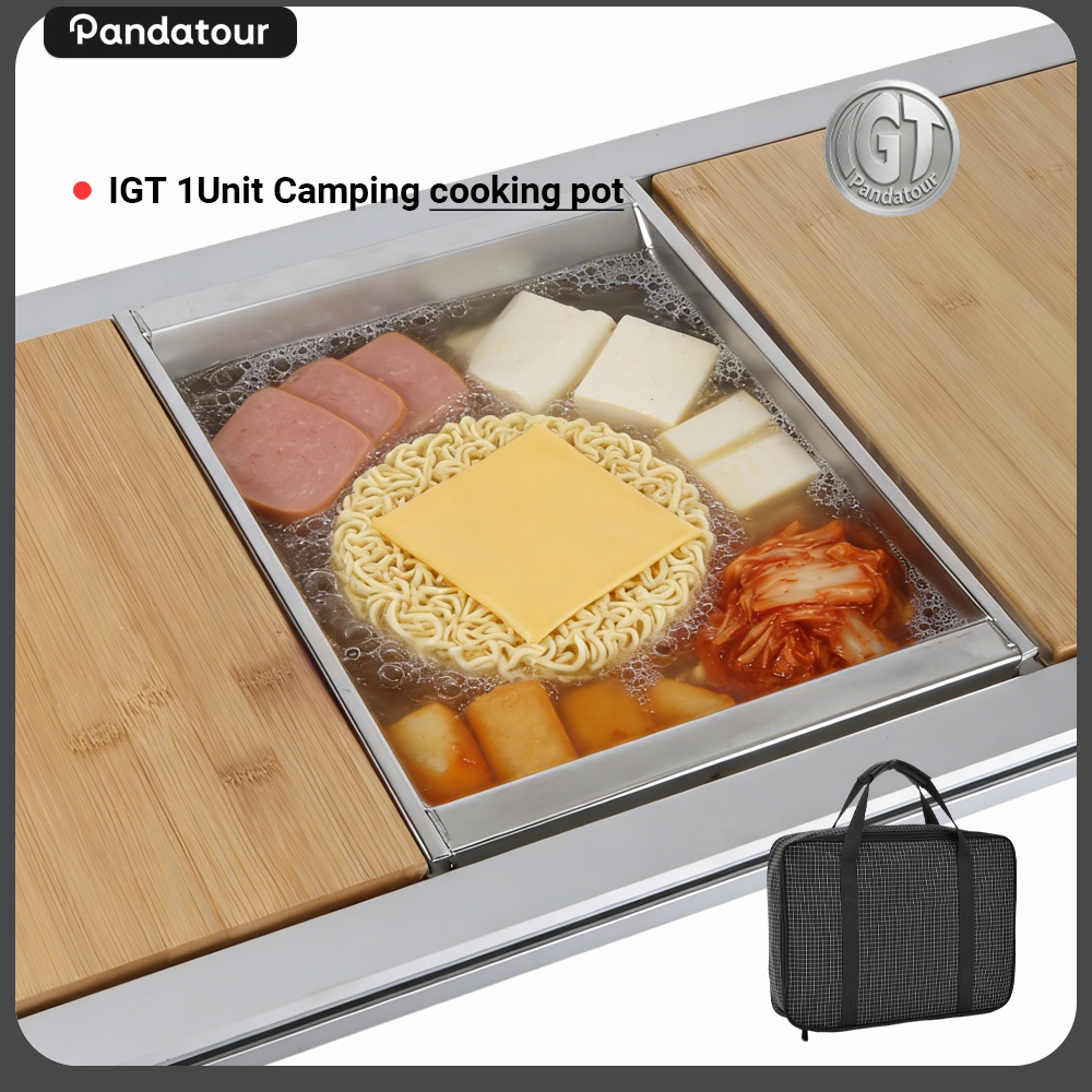 Camping Cooking Set - Pandatour Camping IGT Unit Oden Pot