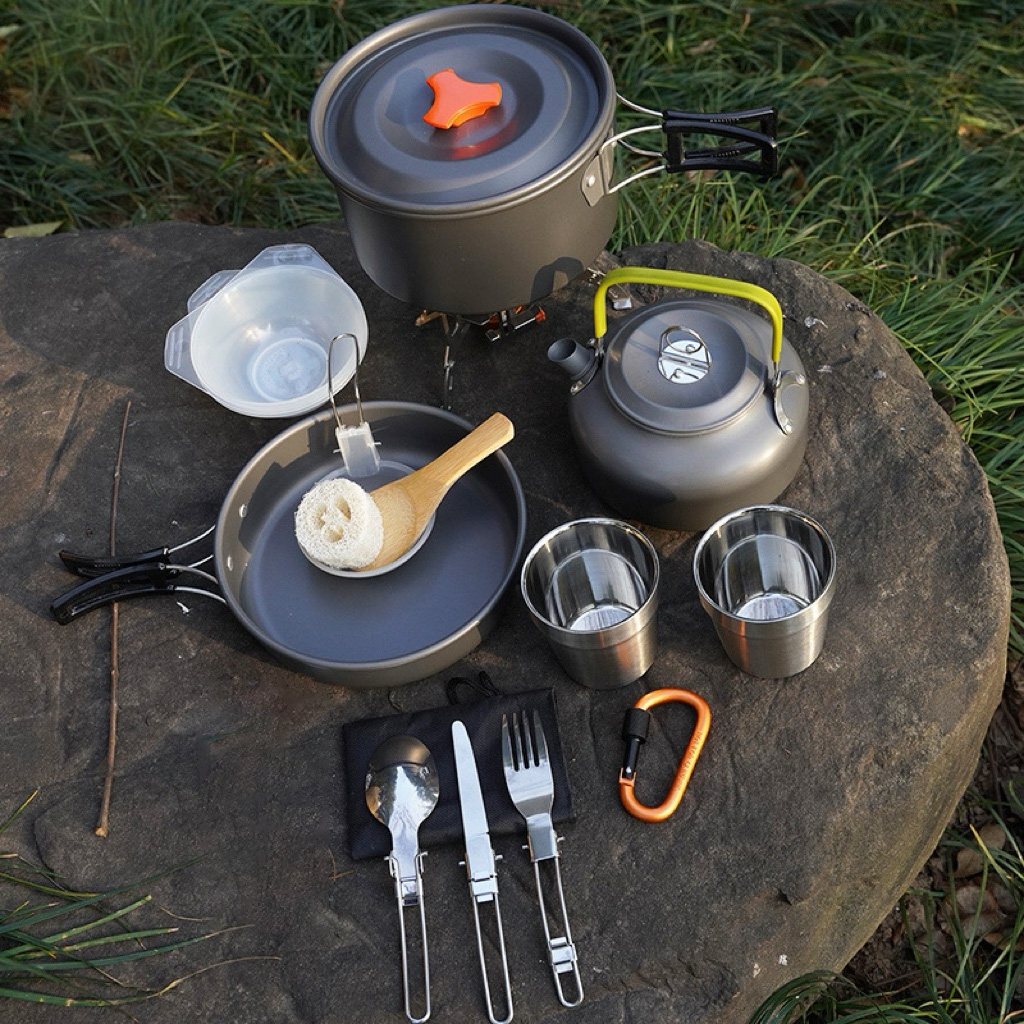 Camping Cooking Knife Set - Hot Sales Camping Cookware Set Outdoor