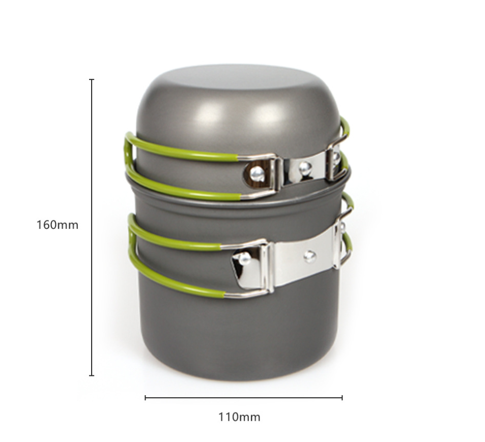 Ultralight Camping Pot Set: Ca - Camping Cooking Set incelemesi ve fiyatı
