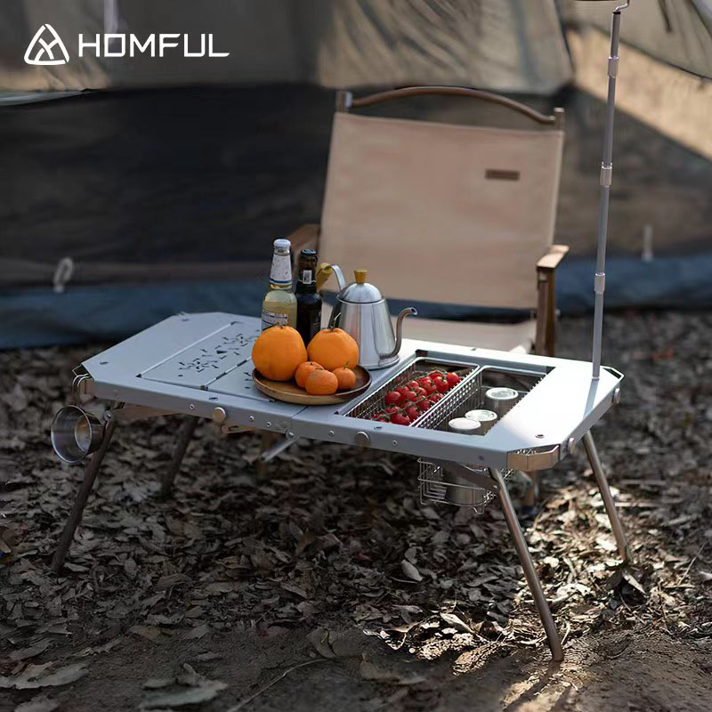 HOMFUL Outdoor Camping Combina - Camping Cooking Table incelemesi ve fiyatı