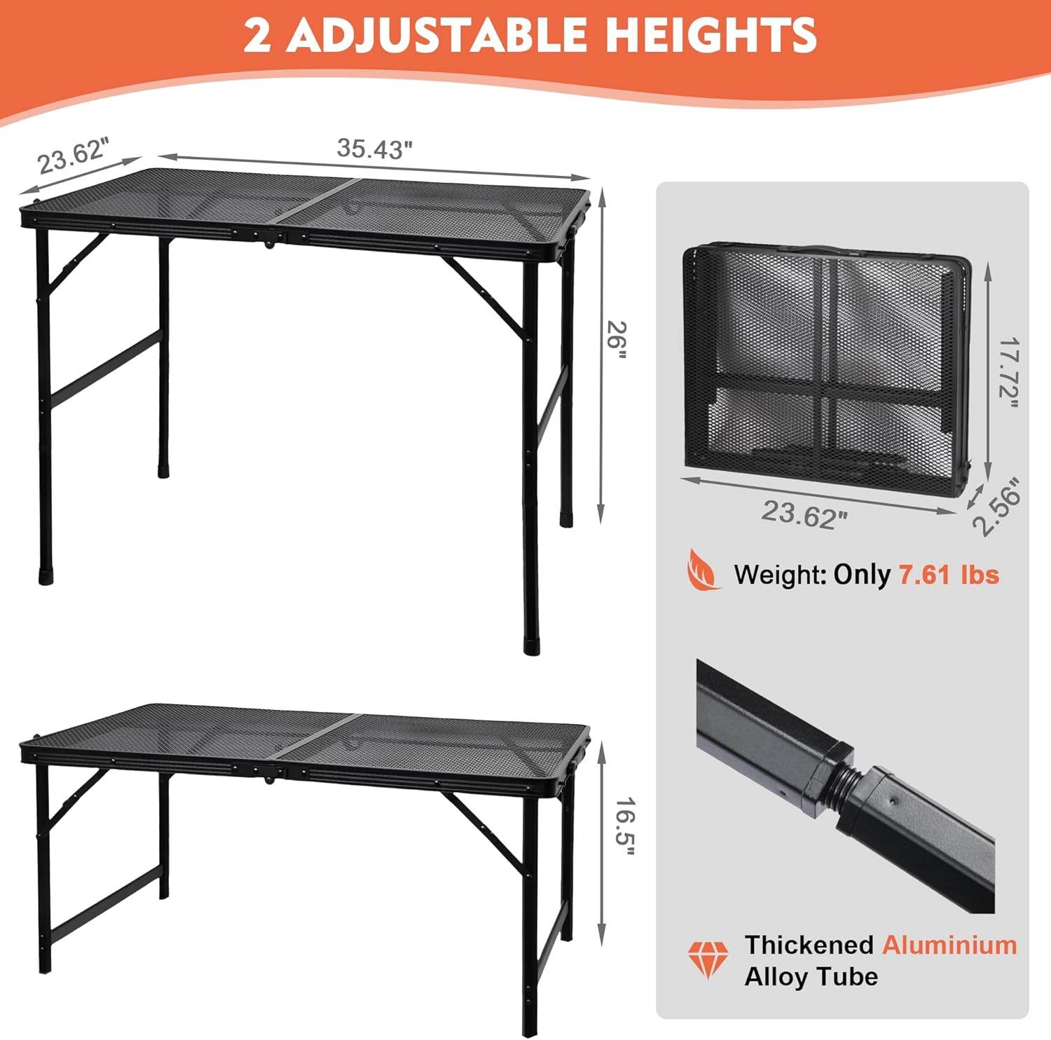 Portable Folding Camping Table - Camp Grill Portable Folding incelemesi ve fiyatı