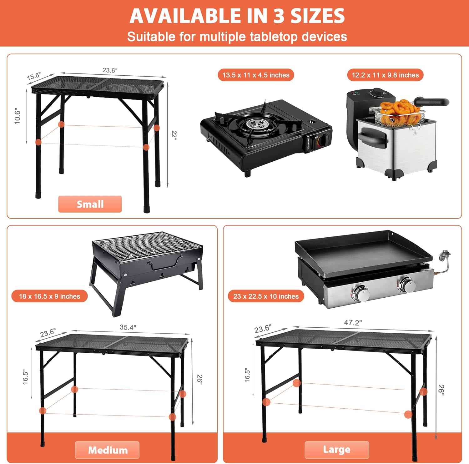 Portable Folding Camping Table - Camp Grill Portable Folding incelemesi ve fiyatı