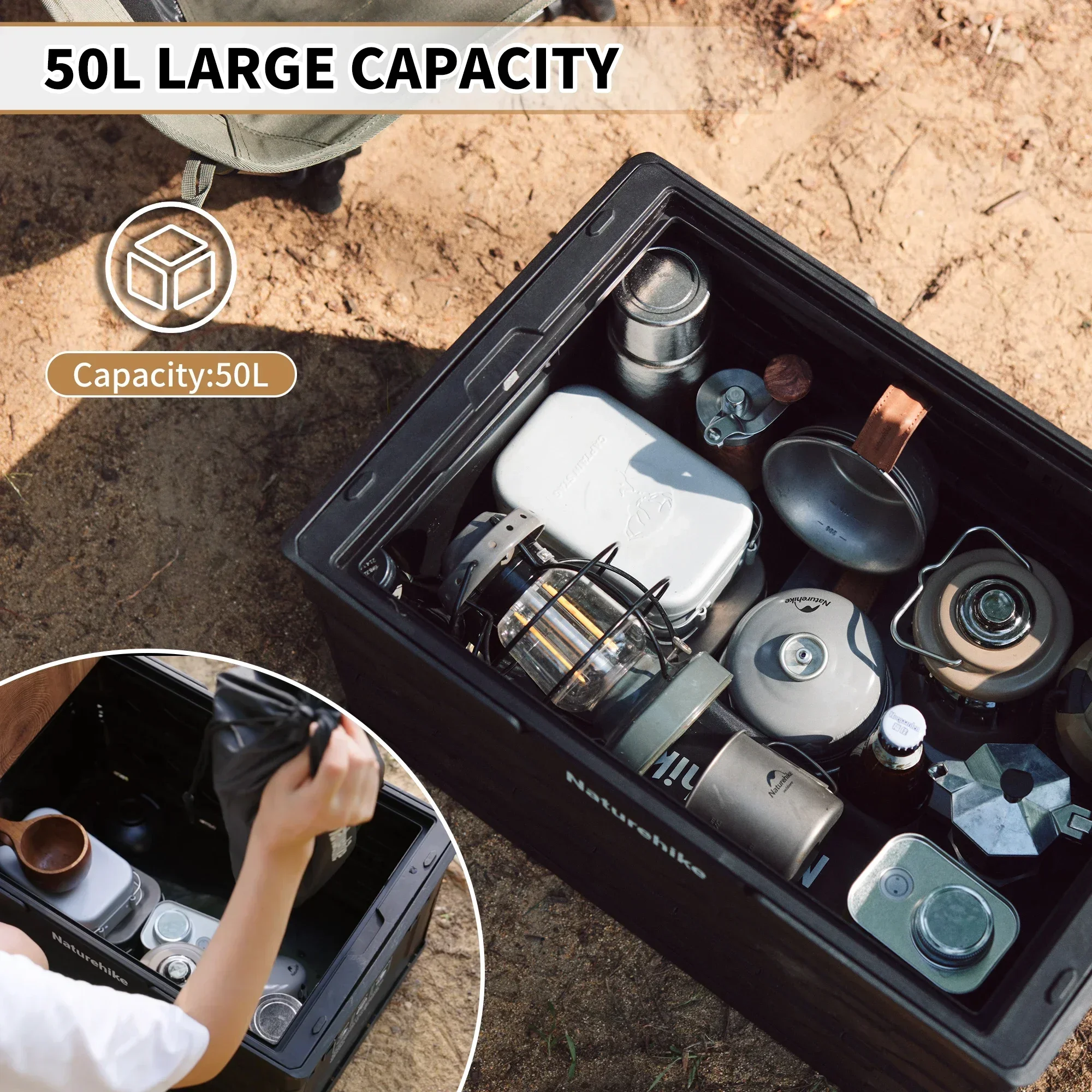 New IGT Table Box 50L Large Ca - Camping Cooking Table incelemesi ve fiyatı