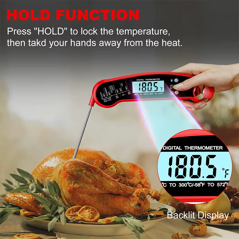 Digital Meat Thermometer High  - Camping Cooking Meat incelemesi ve fiyatı