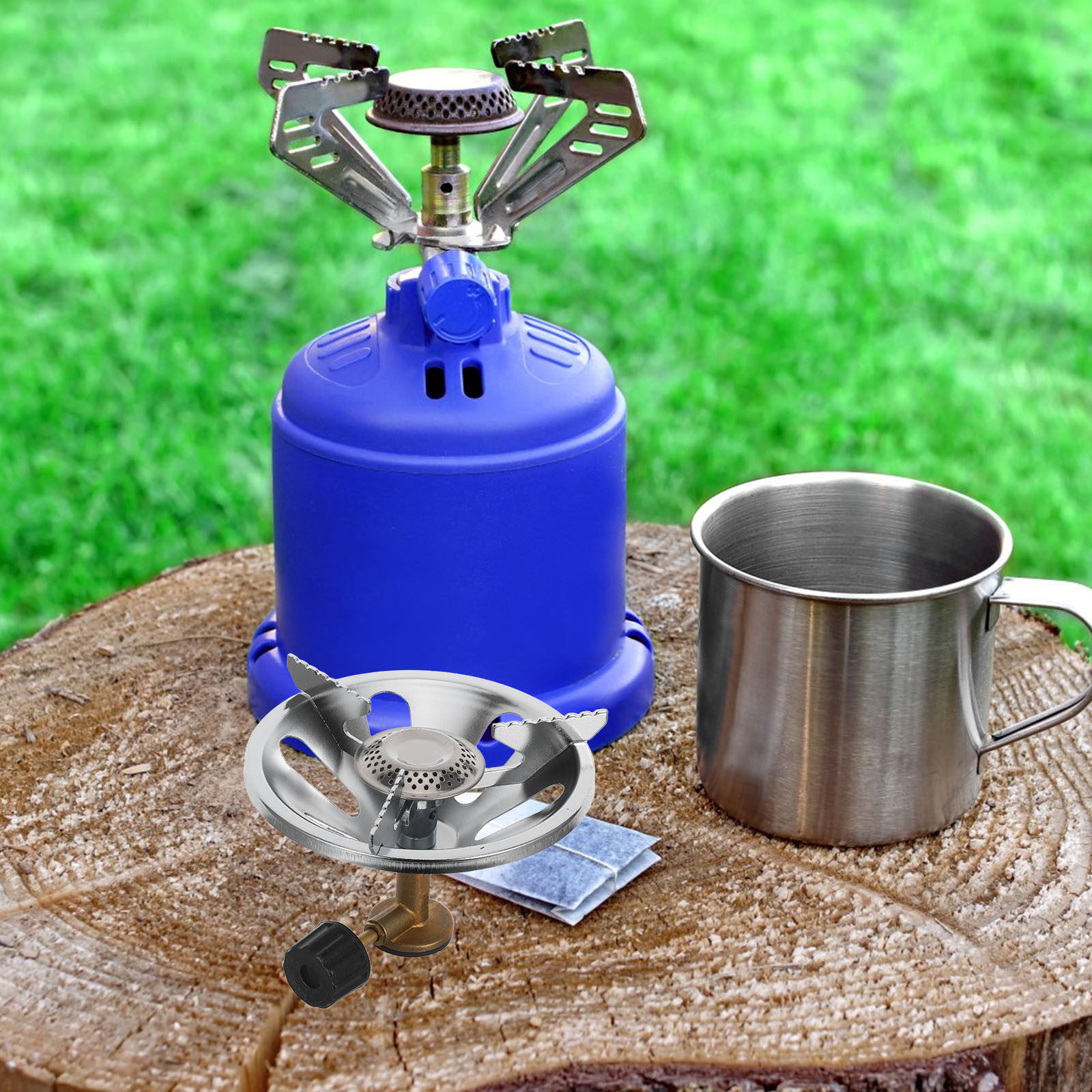 Portable Camping Gas Stove Bur - Camping Cooking Gas Stove Portable Tool incelemesi ve fiyatı