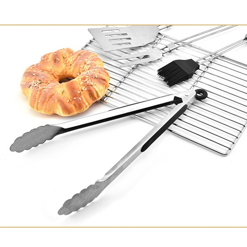 4pcs BBQ Tools Set Barbecue St - Camping Cooking Accessories Set incelemesi ve fiyatı