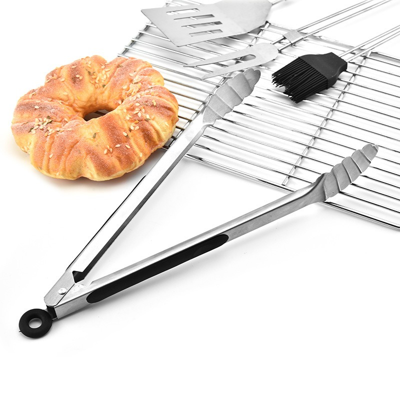 4pcs BBQ Tools Set Barbecue St - Camping Cooking Accessories Set incelemesi ve fiyatı