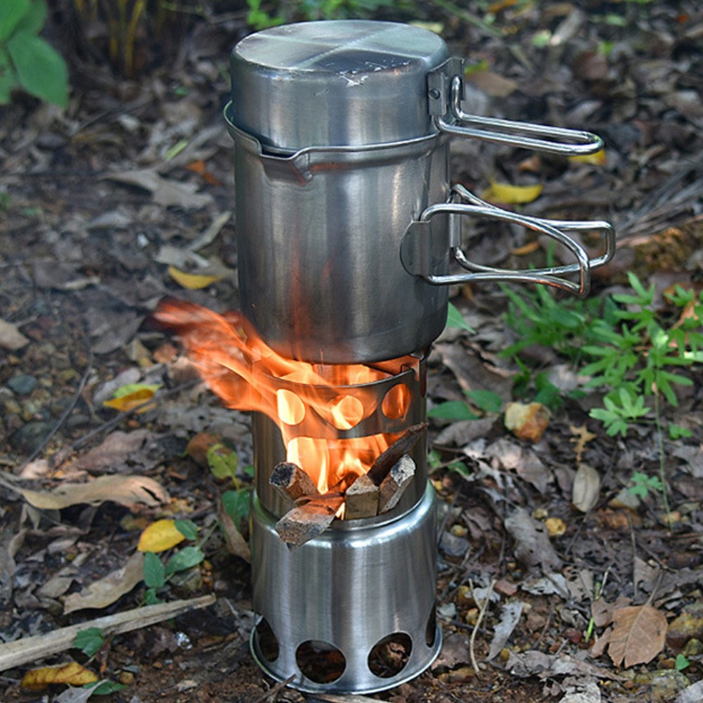 Durable Stainless Steel Campin - Camping Cooking Set incelemesi ve fiyatı