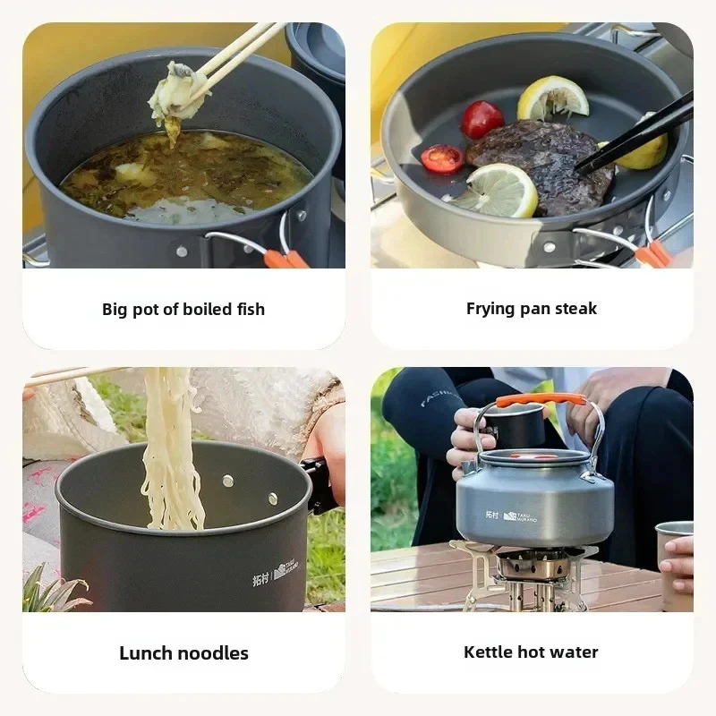 Ultralight Aluminium Camping P - Camping Cooking Pack incelemesi ve fiyatı