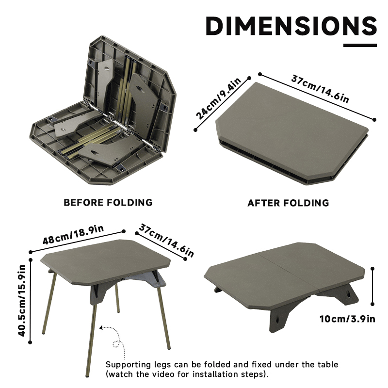 WESTTUNE Outdoor Camping Table - Camping Cooking Table incelemesi ve fiyatı