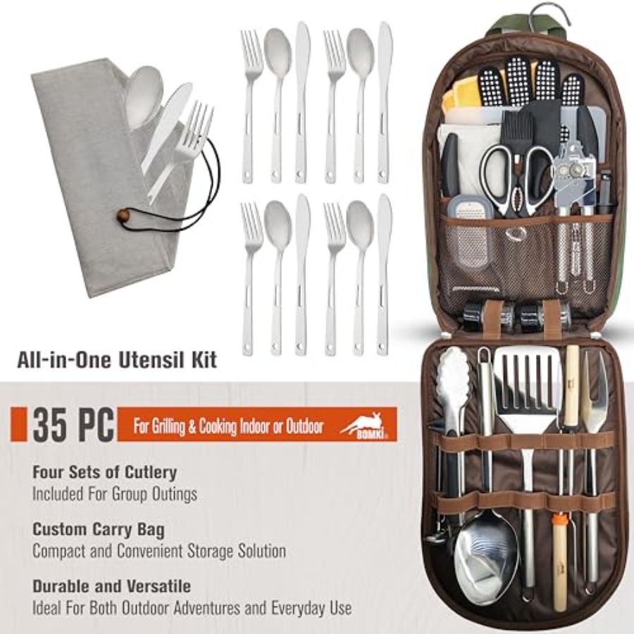 Grilling and Camping Cooking U - Camping Cooking Accessories Set incelemesi ve fiyatı