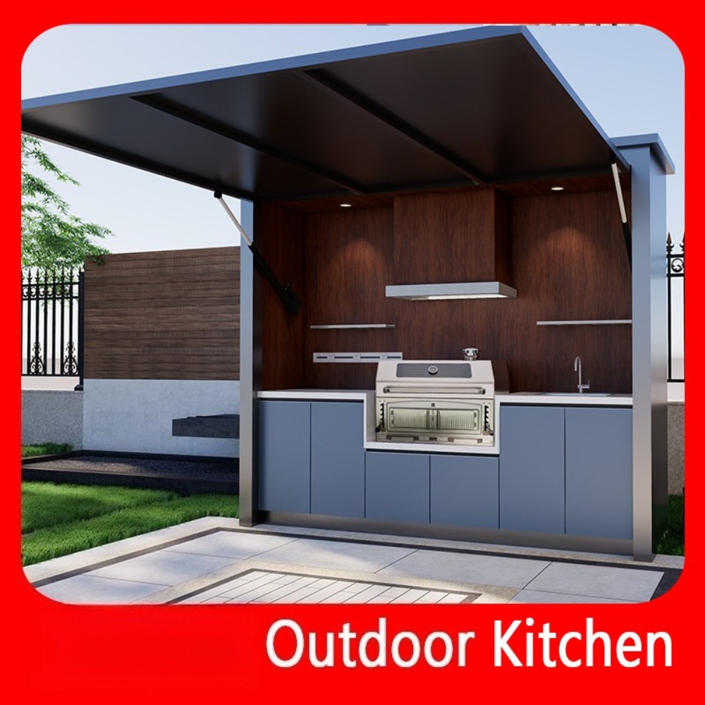 Mobile Outdoor Kitchen Island  - Camping Cooking Dining Set incelemesi ve fiyatı