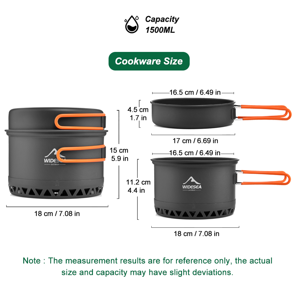 Camping Tableware Outdoor Cook - Camping Cooking Set incelemesi ve fiyatı