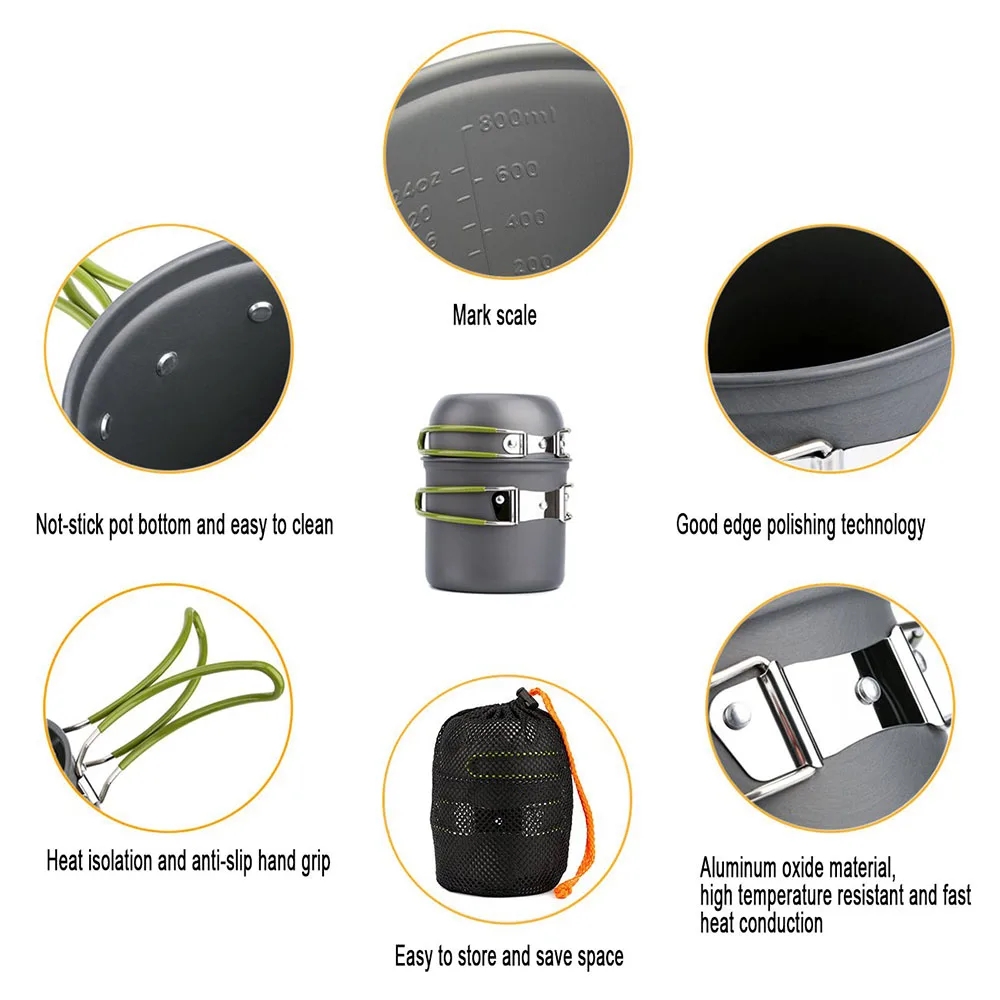 Camping Cookware Mess Kit Ultr - Camping Cooking Hardware incelemesi ve fiyatı