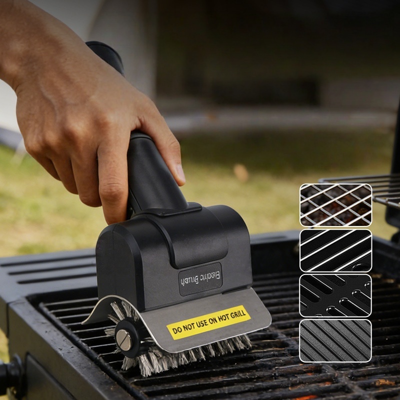 JUSTINLAU Electric Grill Brush - Camping Cooking Meat incelemesi ve fiyatı