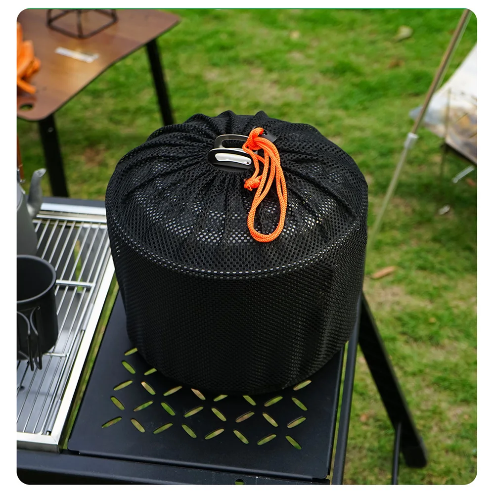1 Set 6L Outdoor Dual-Purpose  - Camping Cooking Accessories Set incelemesi ve fiyatı