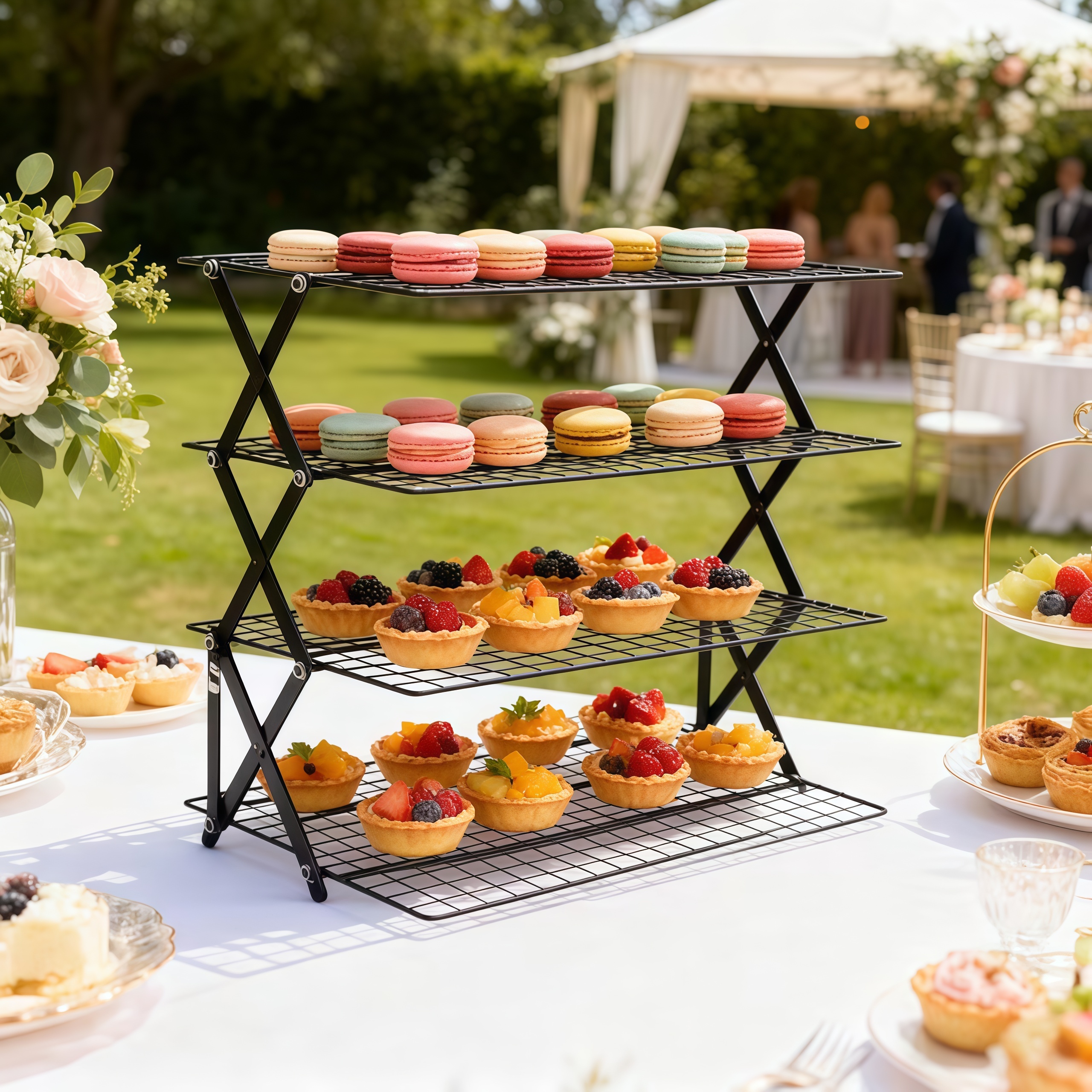 4-Tier Upgrade Foldable Outdoo - Camping Cooking Must Haves incelemesi ve fiyatı