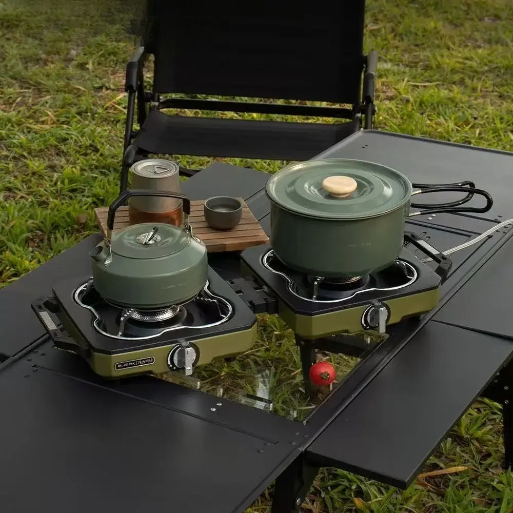 Double Head Stove Dual Burner  - Camping Double Cooking Stove incelemesi ve fiyatı