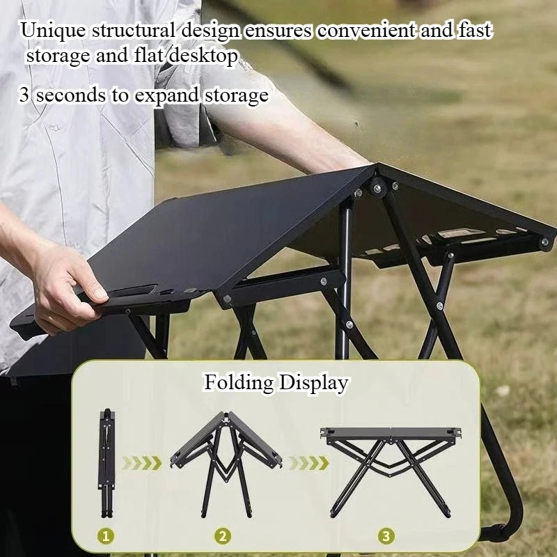 Splicable Folding Metal Table  - Camping Cooking Table incelemesi ve fiyatı