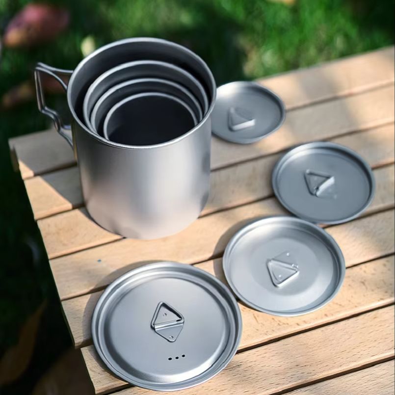 New Camping Titanium Cups 300m - Camping Cooking Hardware incelemesi ve fiyatı