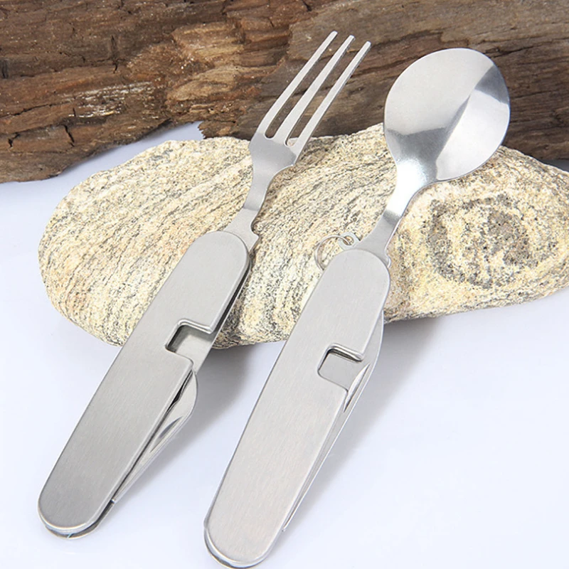 Camping Tableware Set Stainles - Camping Cooking Knife Set incelemesi ve fiyatı