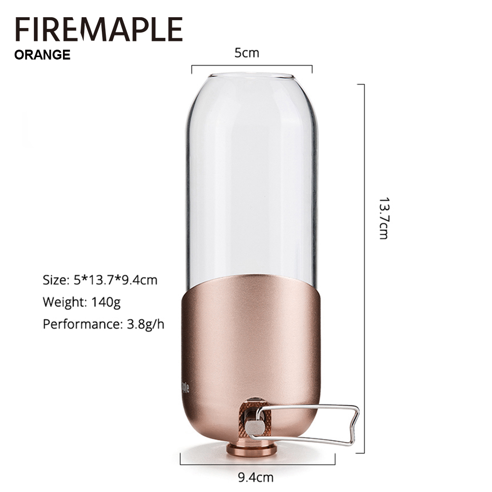Fire Maple Orange Gas Lantern  - Camping Cooking Light incelemesi ve fiyatı
