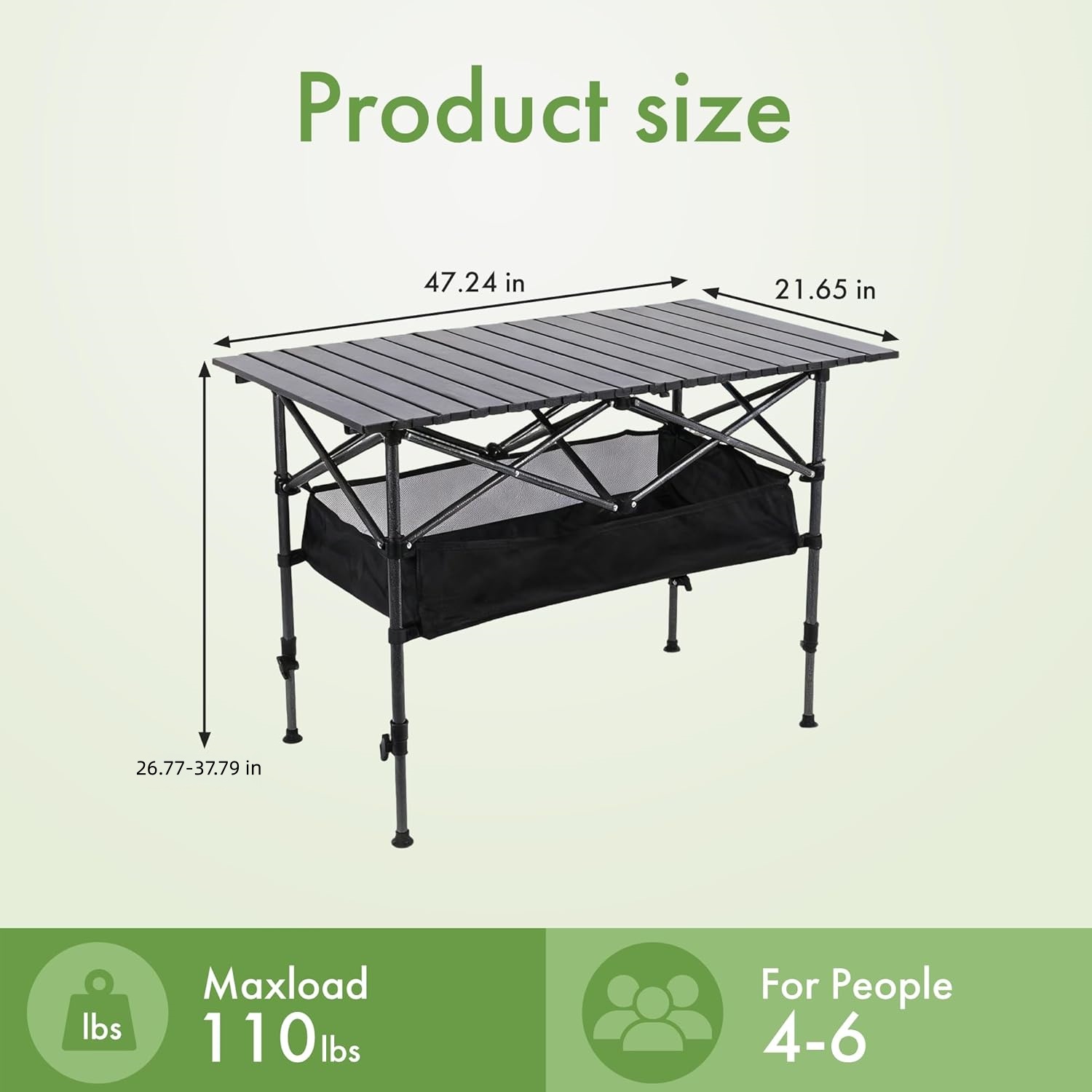 Portable Folding Camping Table - Camping Cooking Table incelemesi ve fiyatı