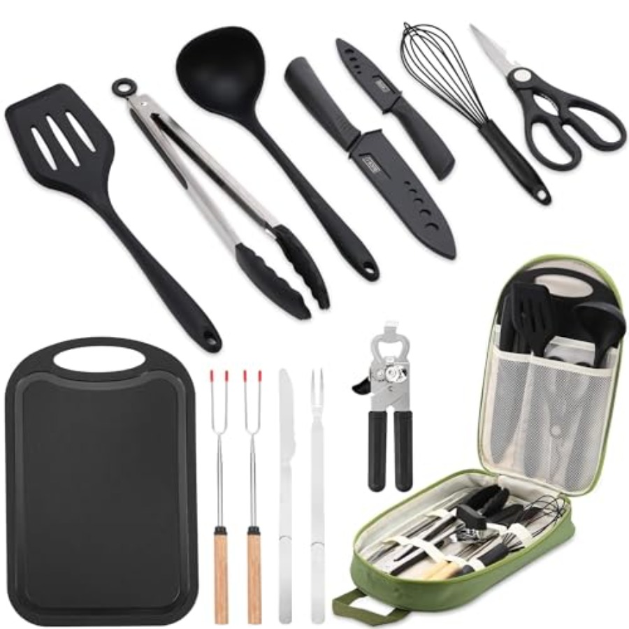 Camping Essentials Cookware Co - Camping Cooking Accessories Set incelemesi ve fiyatı