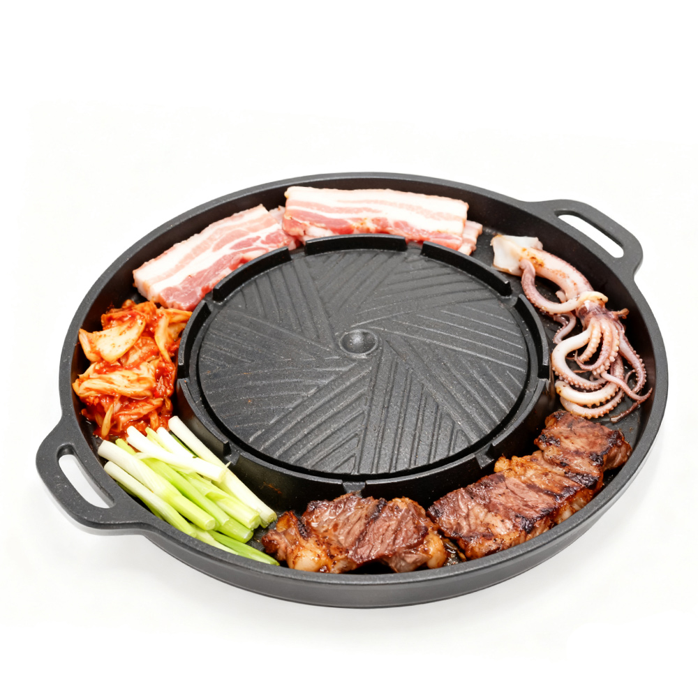 KOSUN Korean BBQ Grill Pan 2 i - Camping Cooking Meat incelemesi ve fiyatı
