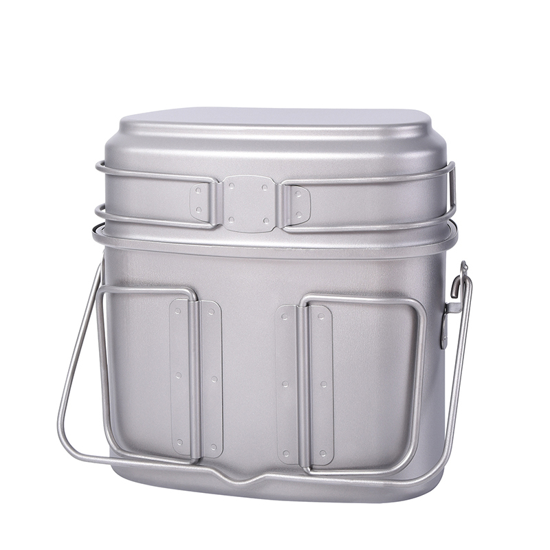 1.5L Outdoor Military Canteen  - Camping Cooking Kit Box incelemesi ve fiyatı